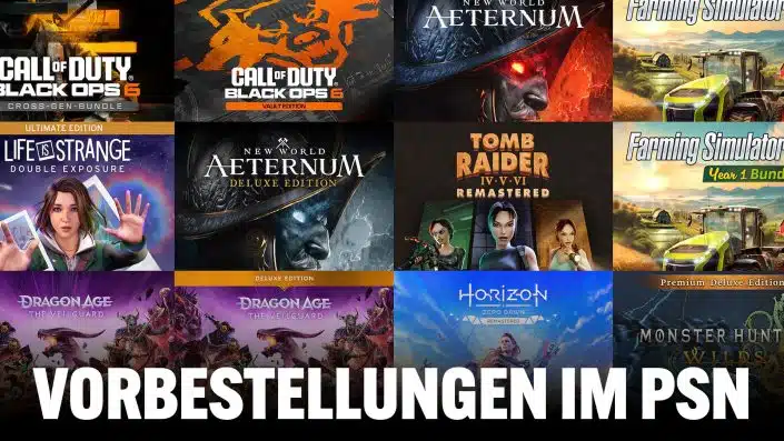 Vorbesteller-Charts: Die beliebtesten Spiele für PS5 und PS4 im Überblick – Remaster inklusive