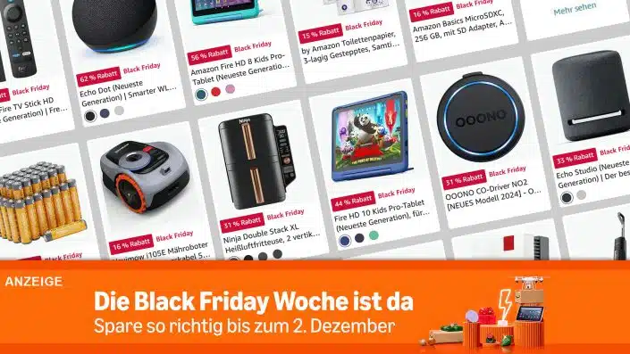 Amazon Black Friday 2024: Rabattschlacht gestartet – Spiele, TVs, Smartphones und mehr