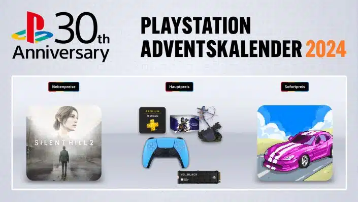 PlayStation-Adventskalender 2024: Tag 4 mit DualSense, SSD und Silent Hill 2