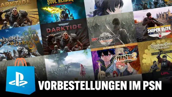 PS5 & PS4: Darktide, Soul Reaver und mehr – Spiele, die bei PSN-Vorbestellern hoch im Kurs stehen