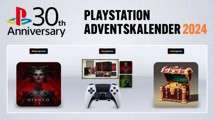 PlayStation-Adventskalender 2024: Tag 14 mit DualSense Edge und Diablo 4 CE samt Vessel of Hatred