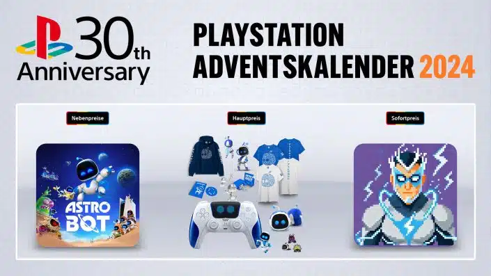 PlayStation-Adventskalender 2024: Tag 16 bringt Astro-Bot-Fans mit PS5-Controller zum Strahlen