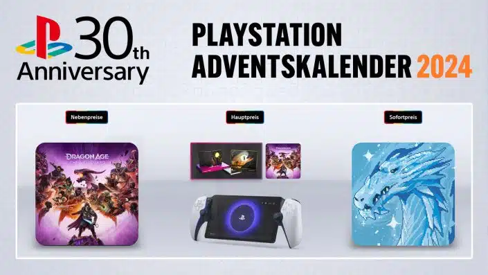 PlayStation-Adventskalender 2024: Tag 21 mit PS Portal und Dragon Age The Veilguard