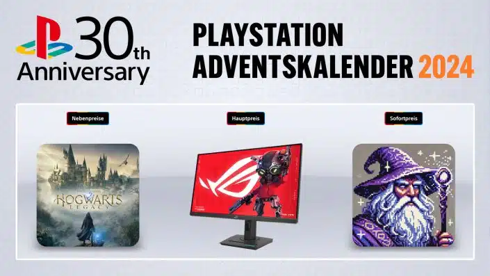 PlayStation-Adventskalender 2024: Tag 30 mit ROG Strix XG27UCG und Hogwarts Legacy