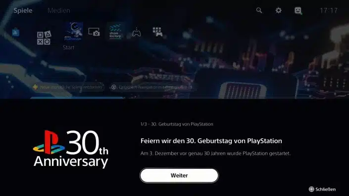 PS5: Update bringt PS1-, PS2-, PS3- und PS4-Designs auf die Konsole