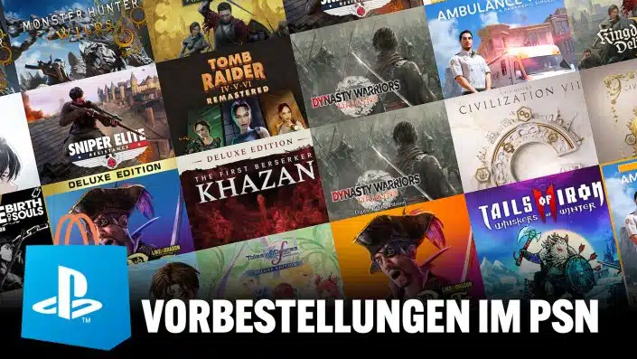 PS5: Das sind die beliebtesten Vorbestellungen im PlayStation Store