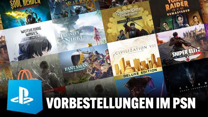 Vorbestellungen im PS-Store: Gefragte Spiele für PS4 und PS5 im Überblick