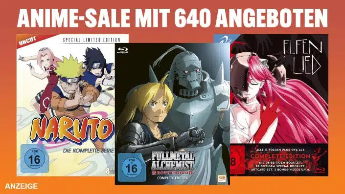 Digimon, Naruto & mehr im Sale: Unsere Blu-ray/DVD-Tipps zur Anime-Rabattaktion auf Amazon