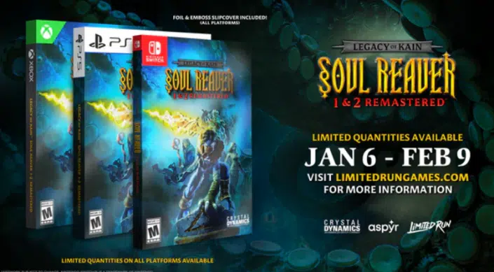 Legacy of Kain Soul Reaver Remastered: Physischer Release & Collector’s Edition angekündigt