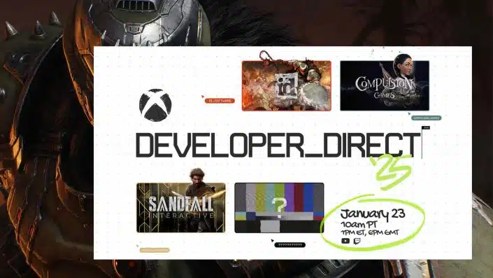 Xbox Developer Direct: Livestream mit „Überraschung“ und Doom angekündigt