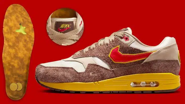 Nike Air Max 1: Neue Sneaker mit Anspielungen auf Donkey Kong