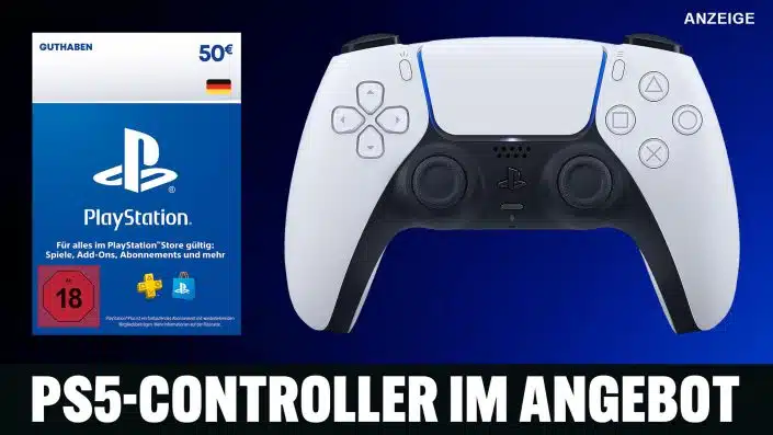 DualSense: PS5-Controller plus 50-Euro-Gutschein zum Schnäppchenpreis