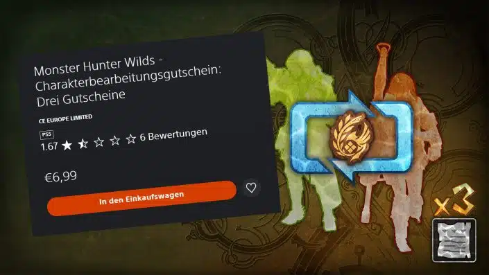 Monster Hunter Wilds: Charakterbearbeitung gegen Bezahlung und weitere Mikrotransaktionen