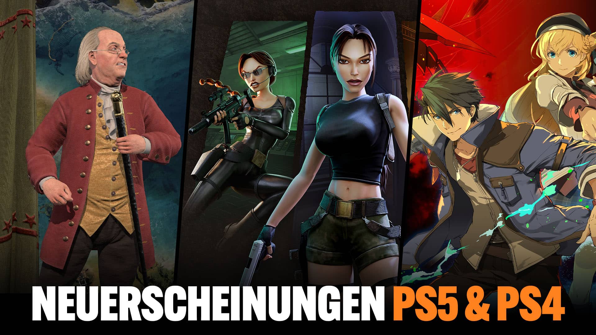 PS5 & PS4: Civ 7, Tomb Raider 4-6 Remastered und mehr – Neuerscheinungen der Woche