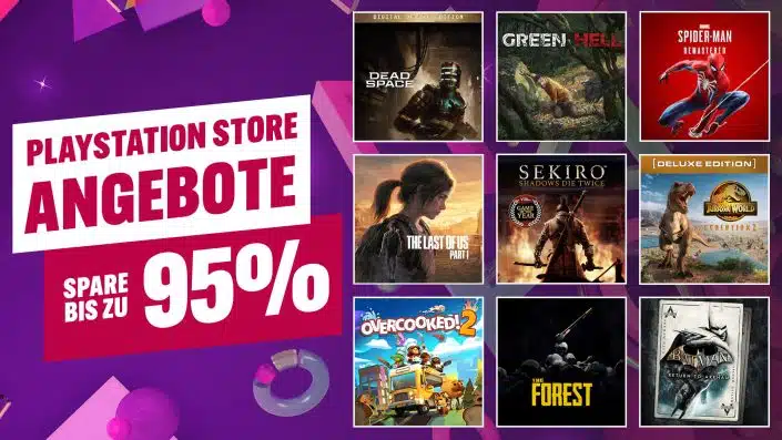 PS5 & PS4: Dicker PSN-Sale mit 2.200 Deals bis bin zu 95 Prozent Rabatt