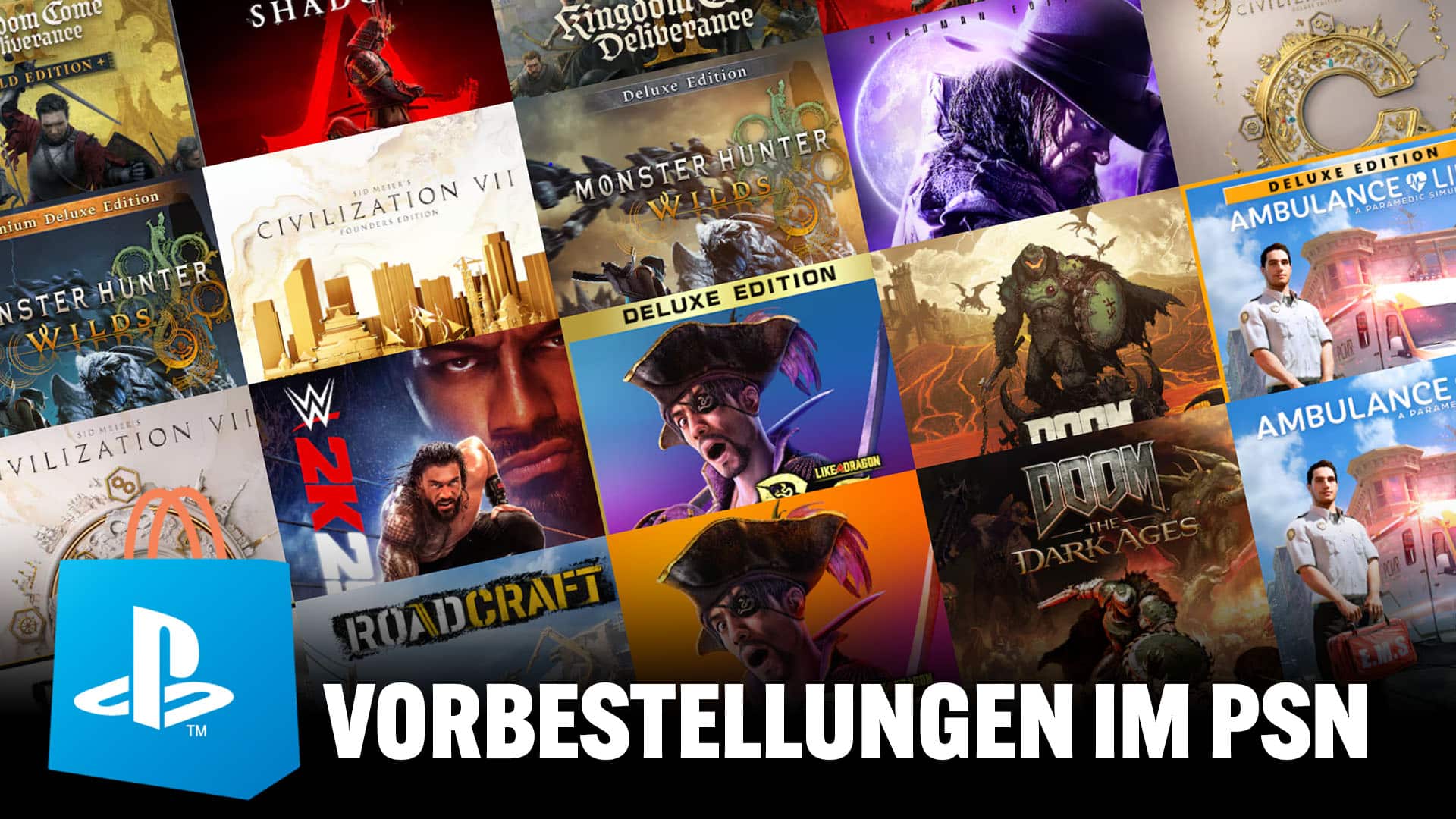 PS5 & PS4: Vorbesteller-Charts im PSN – Kingdom Come Deliverance an der Spitze