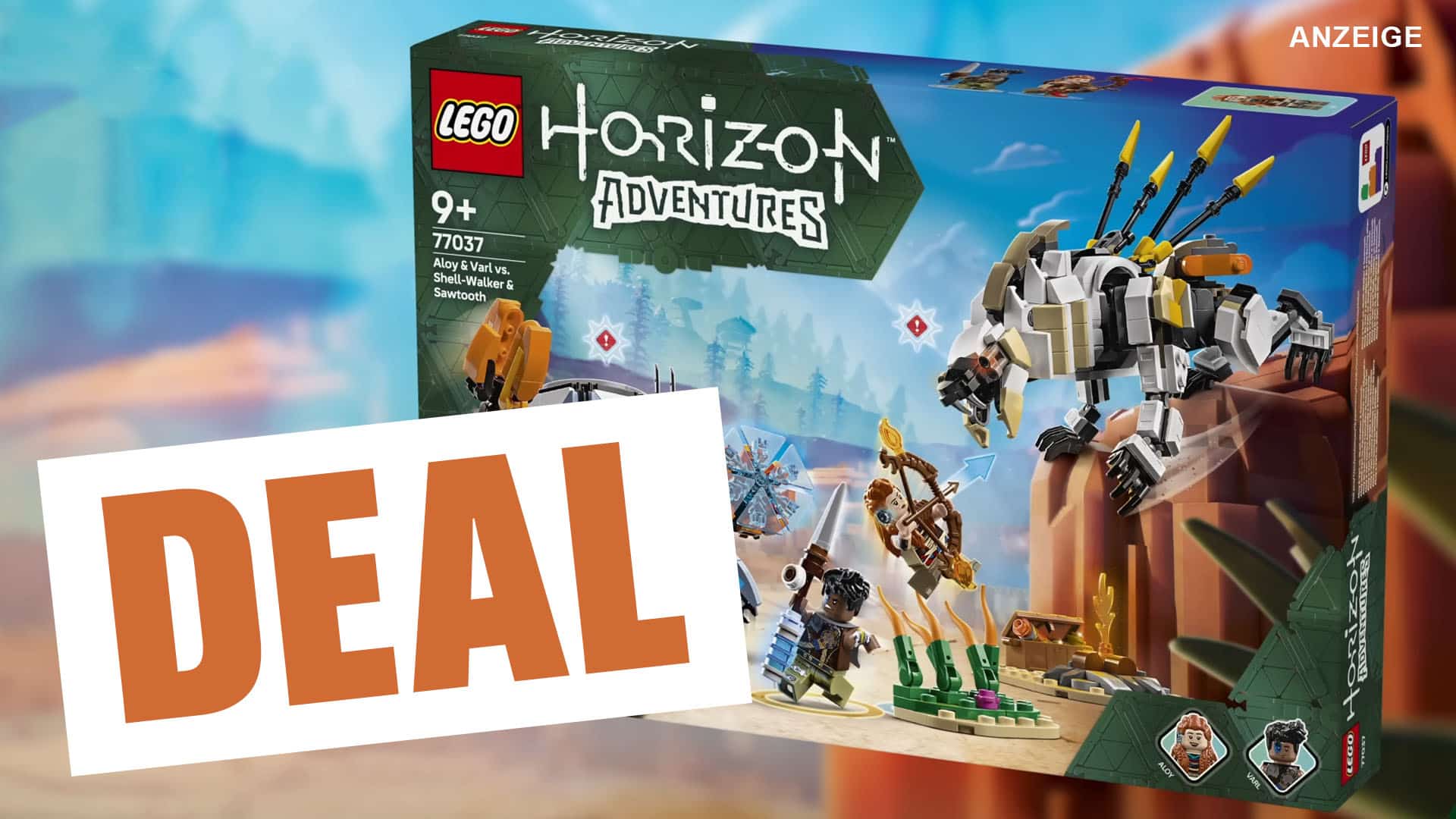 Horizon: Mit Rabatt – LEGO-Set samt Aloy, Varl und zwei Maschinen veröffentlicht